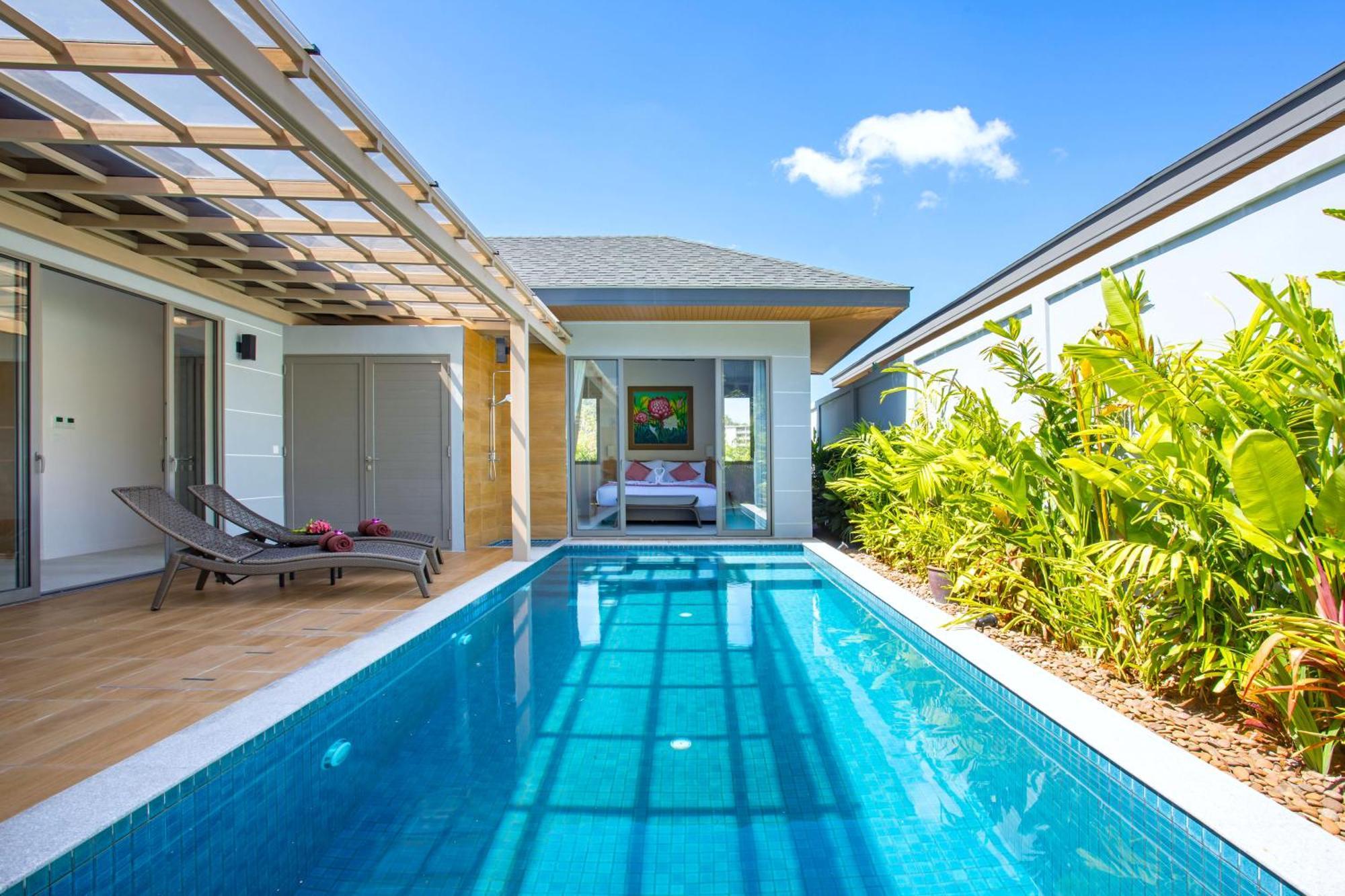 Resort Boutique 2Br Villa Dalaa 4, Private Pool, Full Service, 5 Min Drive Kamala Exteriér fotografie