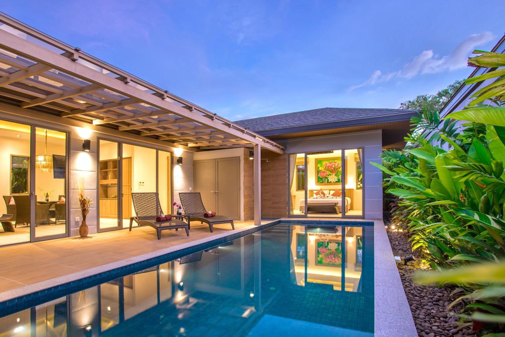 Resort Boutique 2Br Villa Dalaa 4, Private Pool, Full Service, 5 Min Drive Kamala Exteriér fotografie