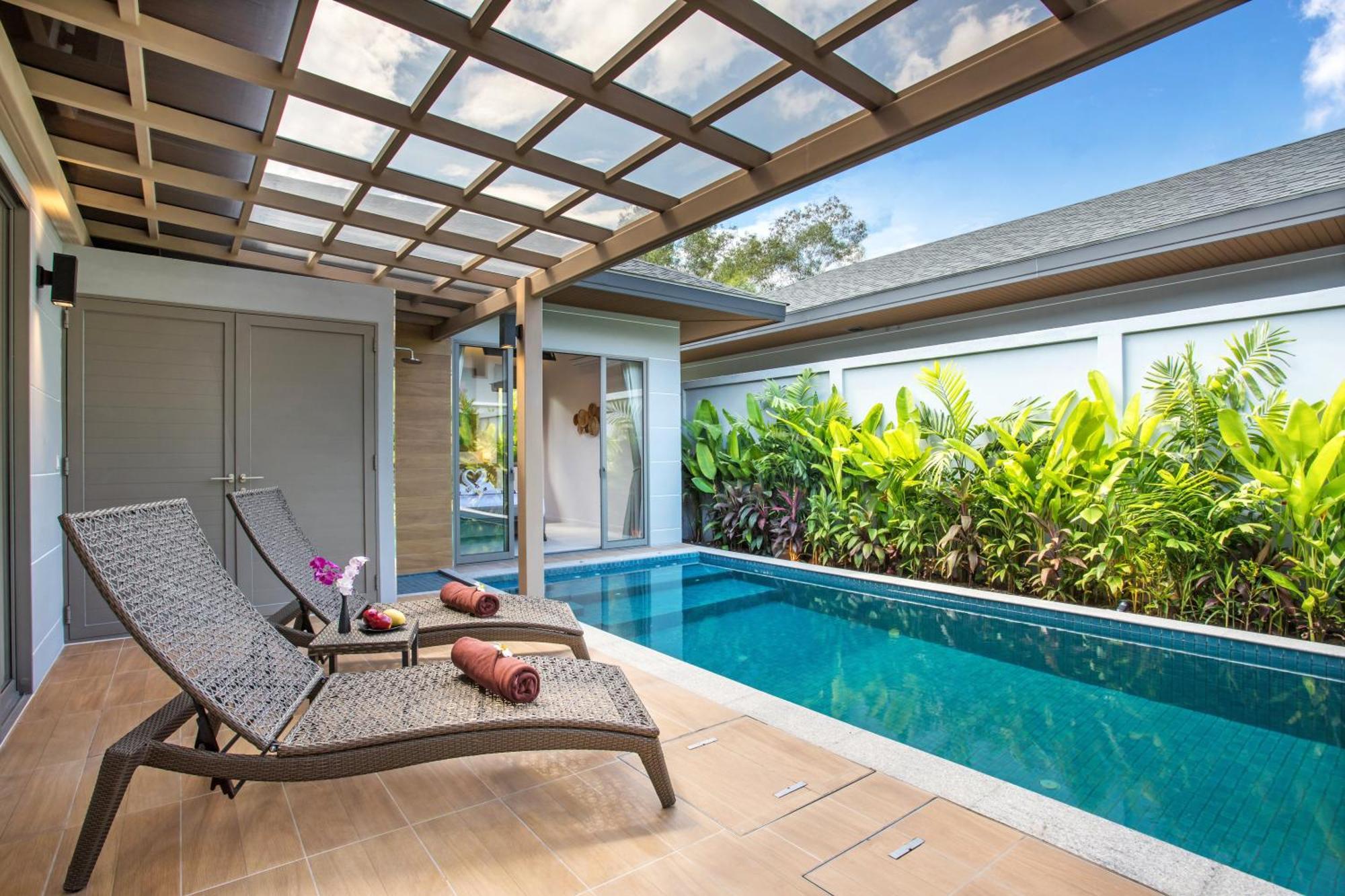 Resort Boutique 2Br Villa Dalaa 4, Private Pool, Full Service, 5 Min Drive Kamala Exteriér fotografie